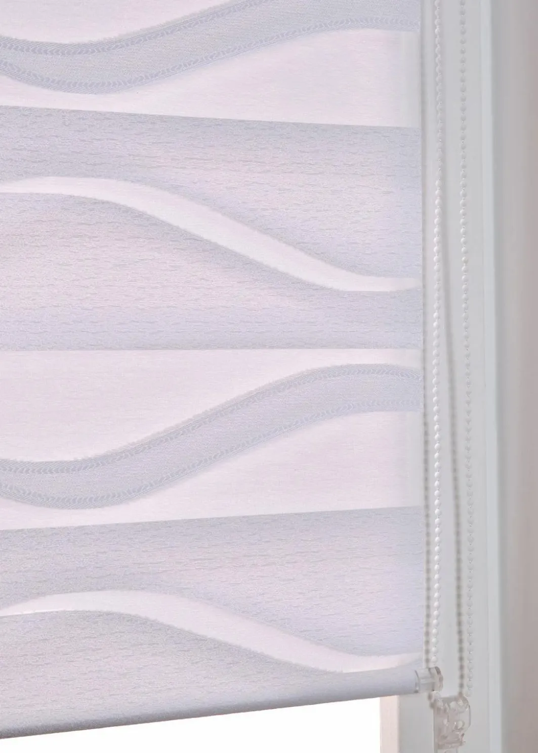 bonprix Rollos|Jacquard Doppelrollo zweifarbig