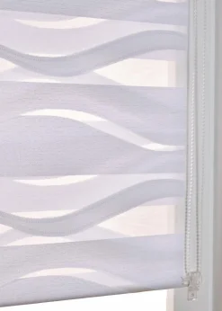 bonprix Rollos|Jacquard Doppelrollo zweifarbig