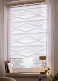New Jacquard Doppelrollo zweifarbig Rollos