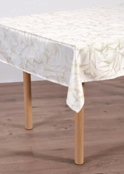 Best Jacquard Tischdecke mit Glanz Geschirr & Servieren|Tischdecken