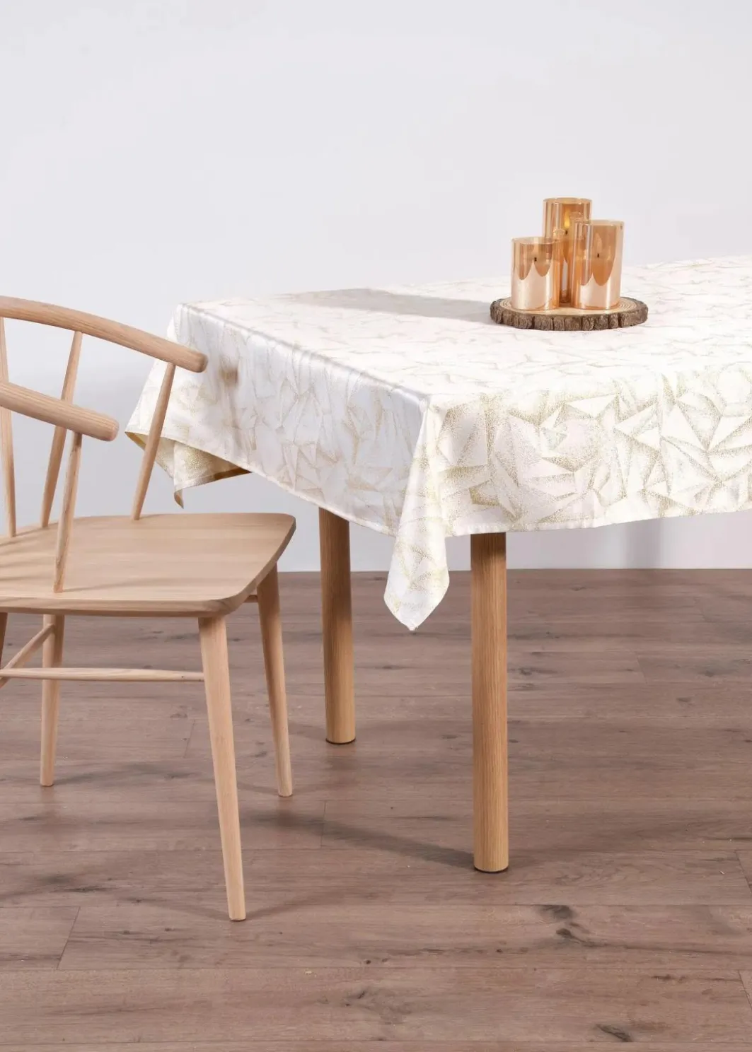 Best Jacquard Tischdecke mit Glanz Geschirr & Servieren|Tischdecken