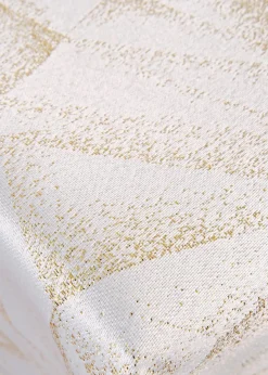 Best Jacquard Tischdecke mit Glanz Geschirr & Servieren|Tischdecken