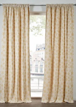 Jacquard Vorhang aus Bio Baumwolle (1er Pack) Vorhänge|Weihnachtsdeko & -Textilien·Gardinen