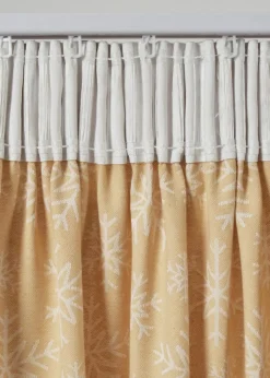 Jacquard Vorhang aus Bio Baumwolle (1er Pack) Vorhänge|Weihnachtsdeko & -Textilien·Gardinen