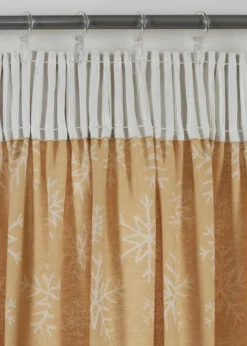 Jacquard Vorhang aus Bio Baumwolle (1er Pack) Vorhänge|Weihnachtsdeko & -Textilien·Gardinen