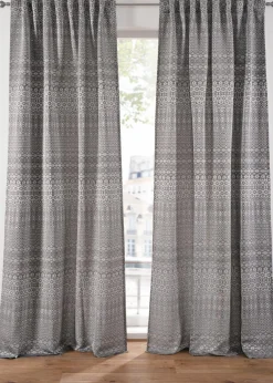 bonprix Vorhänge|Jacquard Vorhang mit grafischem Muster
