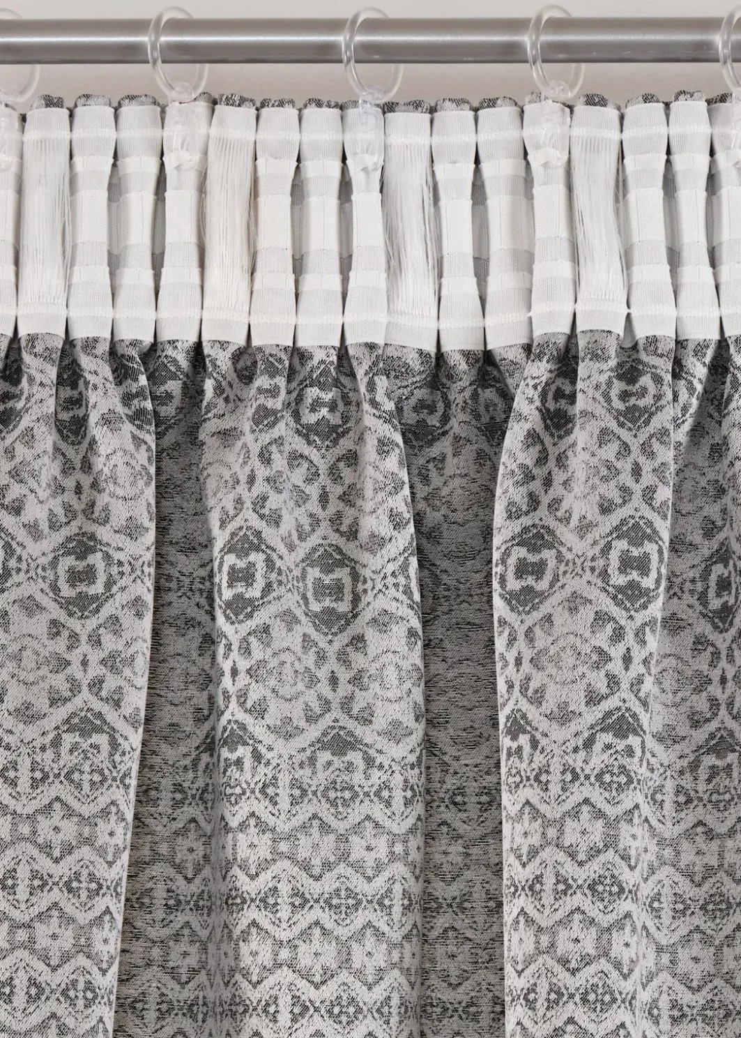 bonprix Vorhänge|Jacquard Vorhang mit grafischem Muster