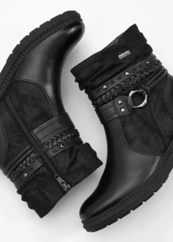 Damen Jana High Heels|Komfortschuhe|Biker-Boots