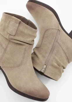 Discount Cowboy Stiefelette in bequemer Weite Damen High Heels|Komfortschuhe