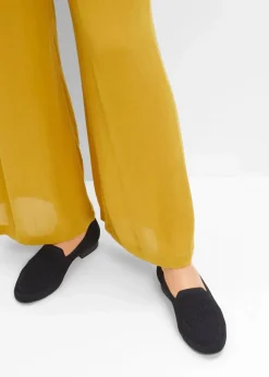 Hot Komfort-Loafer in bequemer Weite Damen Slipper & Halbschuhe|High Heels