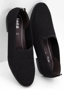 Hot Komfort-Loafer in bequemer Weite Damen Slipper & Halbschuhe|High Heels
