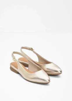 Damen Jana Schuhe & Accessoires In Spezialgrößen·Weite Schuhe|Sommerschuhe|Komfort-Sling-Ballerinas in bequemer Weite