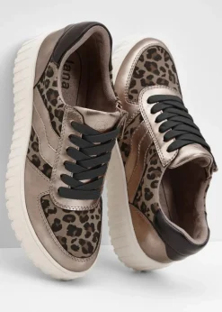 Damen Jana High Heels|Komfortschuhe|Plateau Sneaker