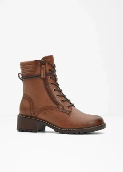Sale Schnürboots in bequemer Weite Damen High Heels|Komfortschuhe