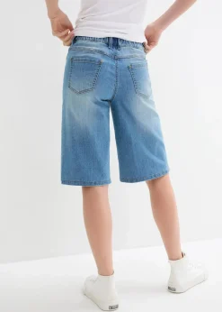Damen bonprix Jeans|Shorts|Jeans Bermuda High Waist, Bequembund