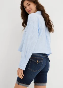 Online Jeans Bermuda Mid Waist Damen Bekleidung·Outdoorbekleidung|Bekleidung·Shirts & Tops