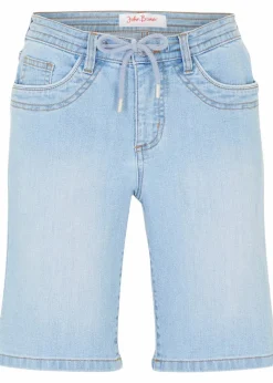 Online Jeans Bermuda Slim Fit Mid Waist Damen Jeans|Shorts