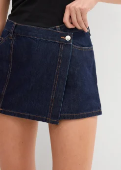 Damen bonprix Jeans|Shorts|Jeans Hosenrock, Mid Waist