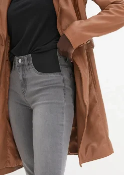 Damen bonprix Jeans|Kurzgrößen|Jeans mit Bequembund