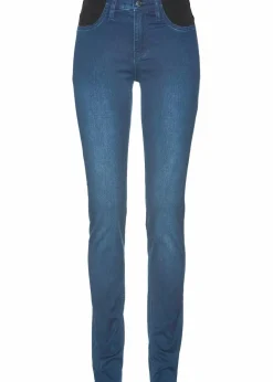Damen bonprix Jeans|Kurzgrößen|Jeans mit Bequembund