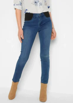 Damen bonprix Jeans|Kurzgrößen|Jeans mit Bequembund