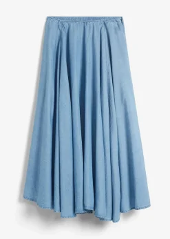 Best Jeans Rock, High Waist, Bequembund Damen Röcke