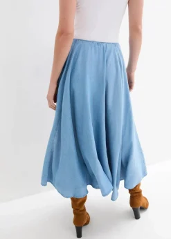 Best Jeans Rock, High Waist, Bequembund Damen Röcke