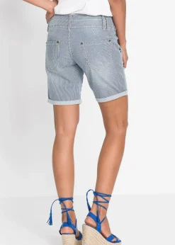 New Jeans-Bermuda Low Waist Damen Shorts|Jeans