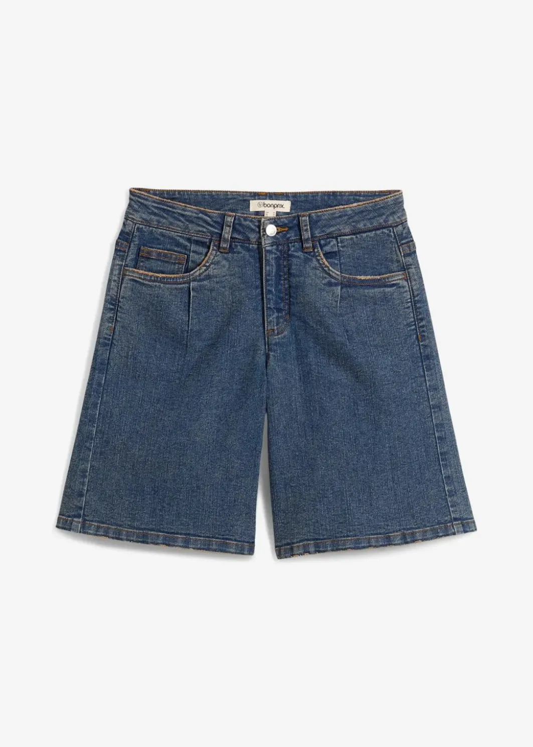Outlet Jeans-Bermuda Mid Waist Damen Bekleidung·Outdoorbekleidung|Bekleidung·Shirts & Tops