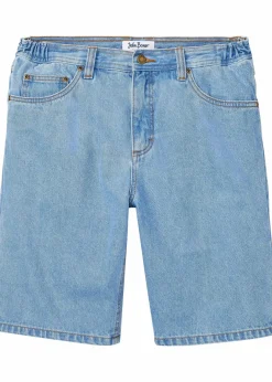 Hot Jeans-Bermuda mit Komfortbund, Classic Fit Herren Jeans|Shorts