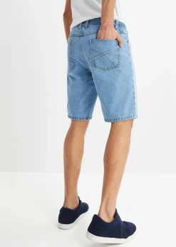 Hot Jeans-Bermuda mit Komfortbund, Classic Fit Herren Jeans|Shorts