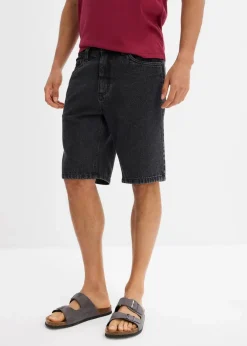 Herren bonprix Jeans|Shorts|Jeans-Bermuda mit Komfortbund, Classic Fit