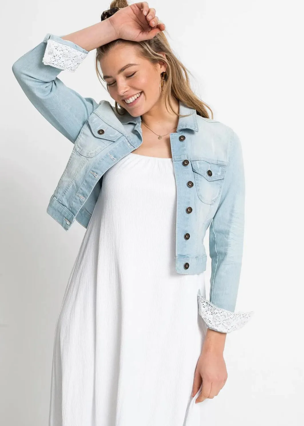 Best Jeansjacke Damen Bekleidung·Hosen|Jacken & Mäntel
