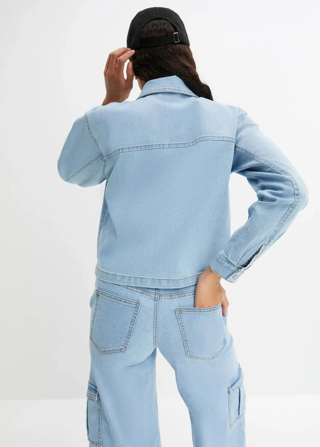 Damen bonprix Bekleidung·Hosen|Jacken & Mäntel|Jeansjacke