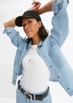 Damen bonprix Bekleidung·Hosen|Jacken & Mäntel|Jeansjacke