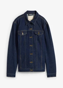 Best Jeansjacke, tailliert, mit Baumwolle Damen Bekleidung·Hosen|Jacken & Mäntel