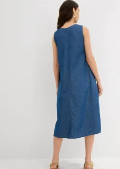 Damen bonprix Kleider|Jeanskleid
