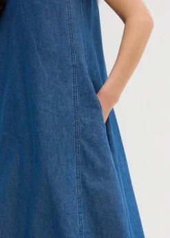 Damen bonprix Kleider|Jeanskleid