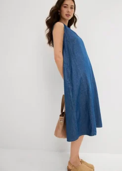 Damen bonprix Kleider|Jeanskleid