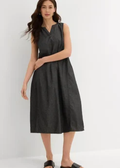 Damen bonprix Kleider|Jeanskleid