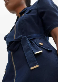 Damen bonprix Kleider|Jeanskleid