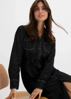 Sale Jeanskleid Damen Bekleidung·Pullover & Strickjacken|Kleider