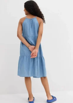 Best Jeanskleid aus fließender Baumwolle Kinder Mädchen 9-16 Jahre·Kleider & Jumpsuits|Mädchen 2-8 Jahre·Nachhaltigere Materialien