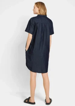 Damen bonprix Bekleidung·Pullover & Strickjacken|Kleider|Jeanskleid, Kurzarm