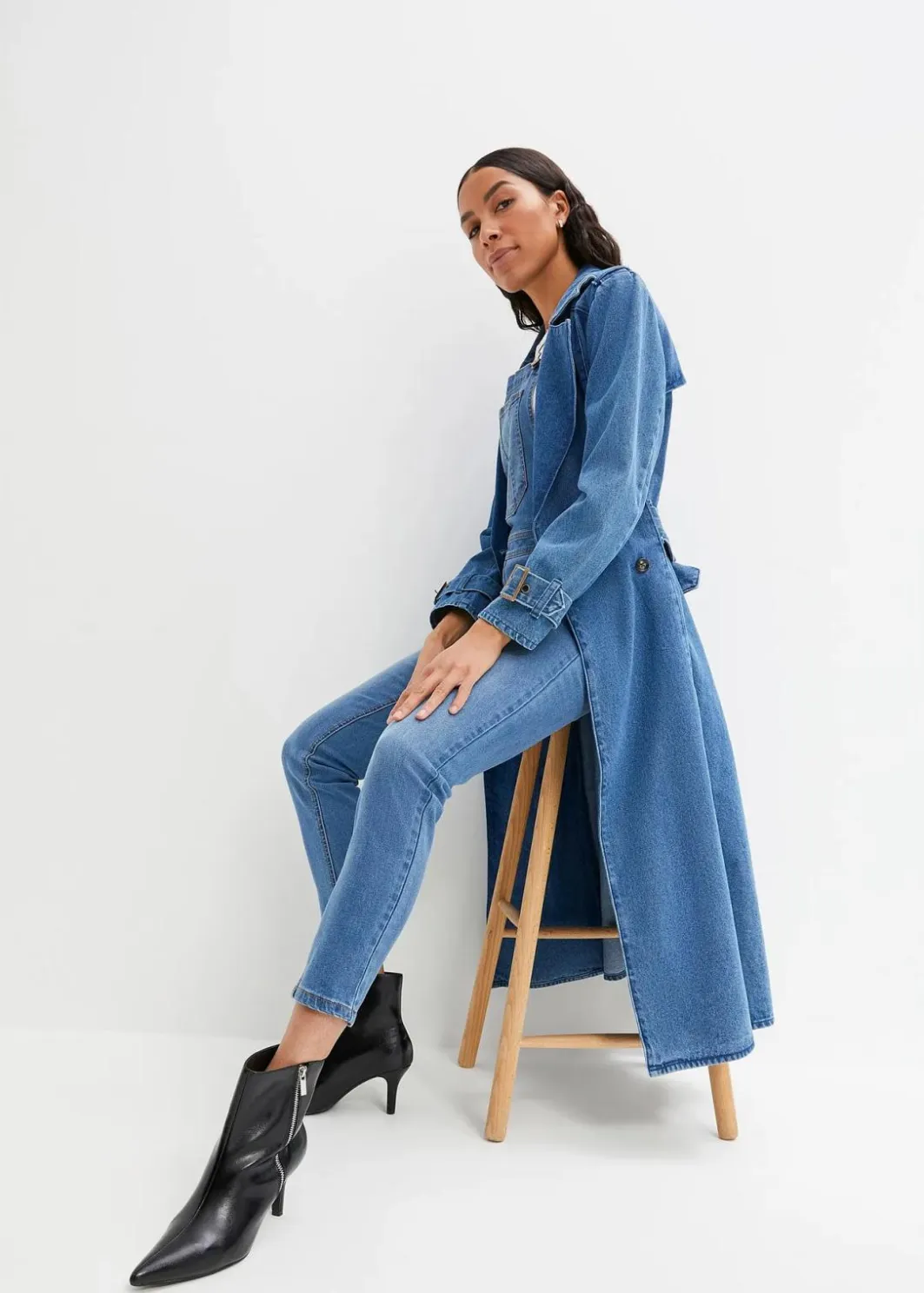 Online Jeans-Latzhose im Boyfriend Fit Damen Jeans|Bekleidung·Shirts & Tops