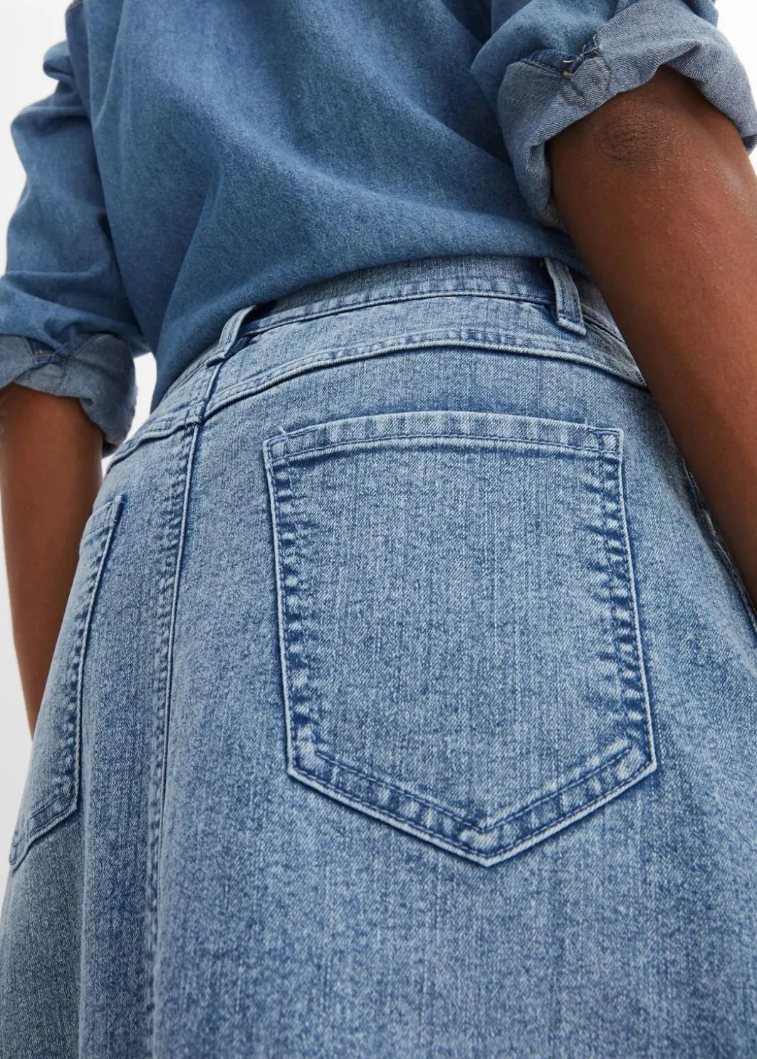 Damen bonprix Bekleidung·Sportbekleidung|Röcke|Jeansrock
