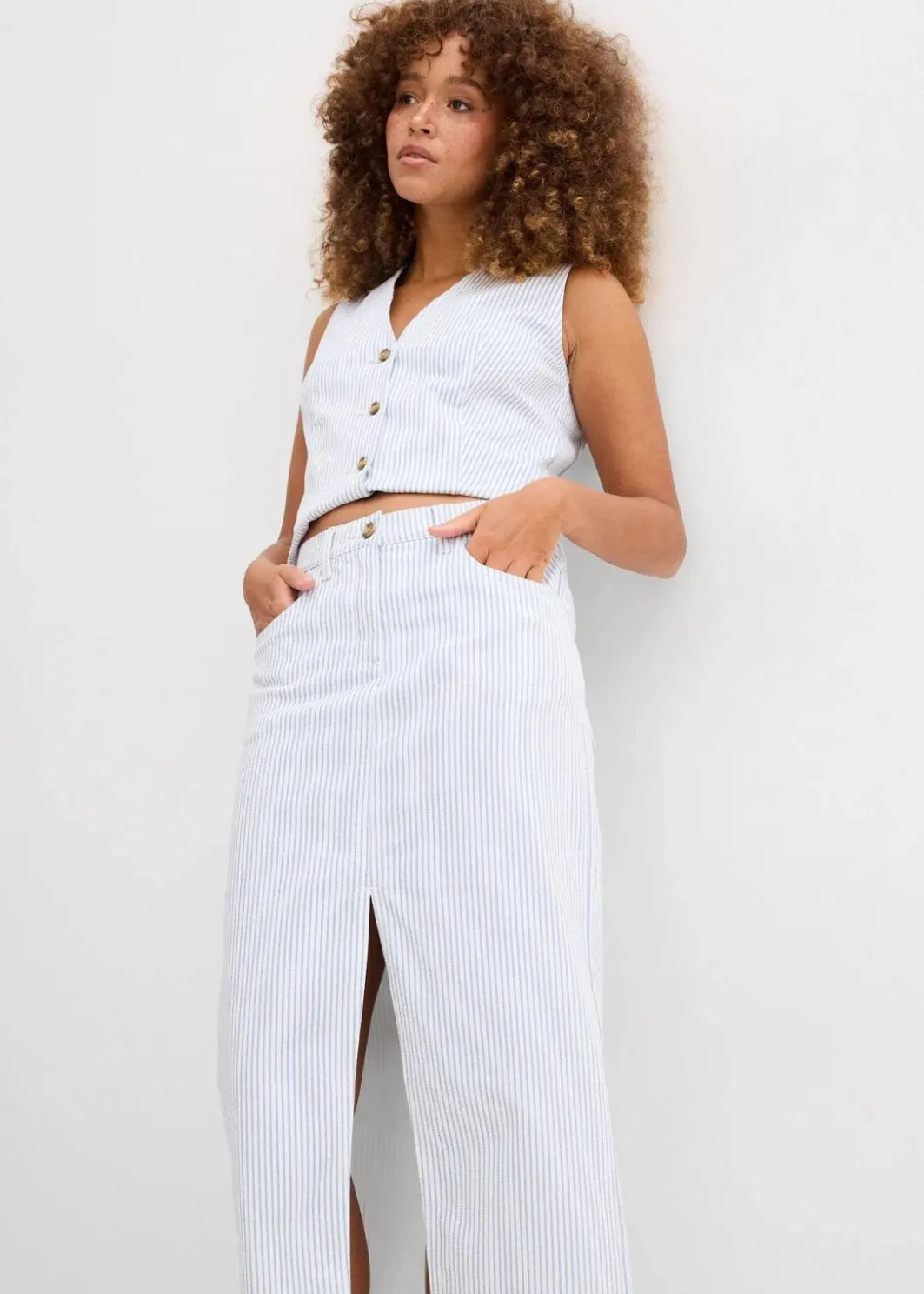 Damen bonprix Bekleidung·Sportbekleidung|Röcke|Jeansrock