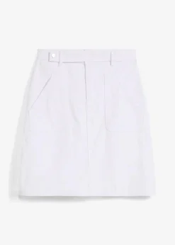 Damen bonprix Röcke|Jeansrock, High Waist, Stretch