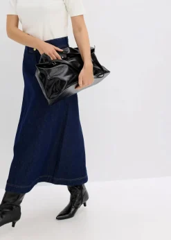Outlet Jeansrock Midilänge Damen Bekleidung·Sportbekleidung|Röcke
