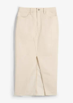 Online Jeansrock mit Schlitz Damen Röcke|Bekleidung·Sportbekleidung